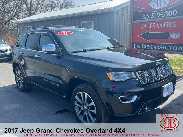 2017 Jeep Grand Cherokee Overland 4X4