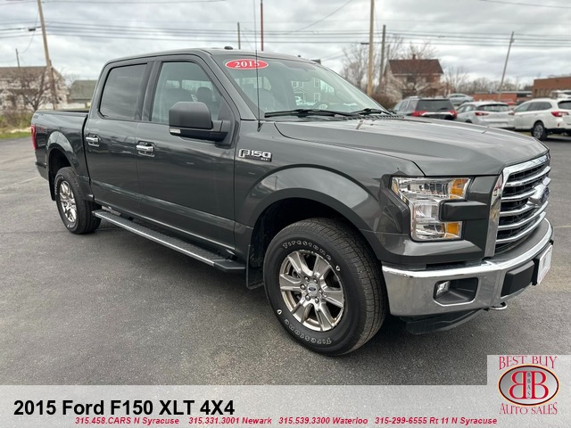 2015 Ford F-150 XLT 4X4 SuperCrew 6.5-ft. Bed 