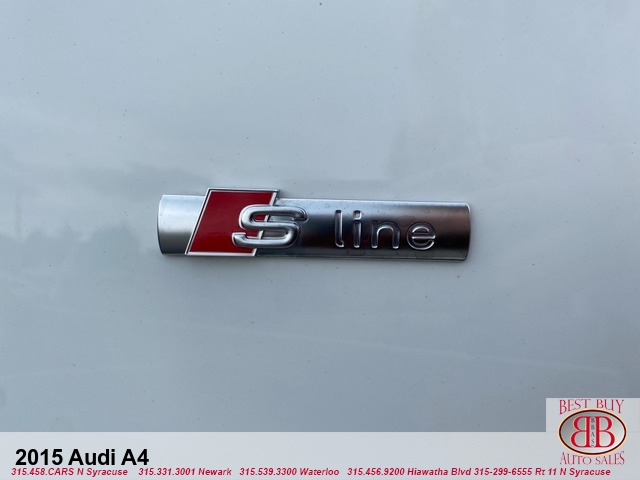 2015 Audi A4 2.0T S-Line quattro