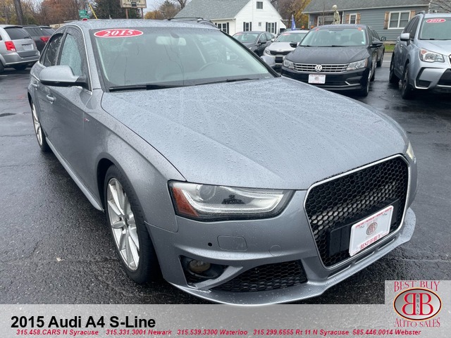 2015 Audi A4 2.0T Premium Sedan quattro Manual