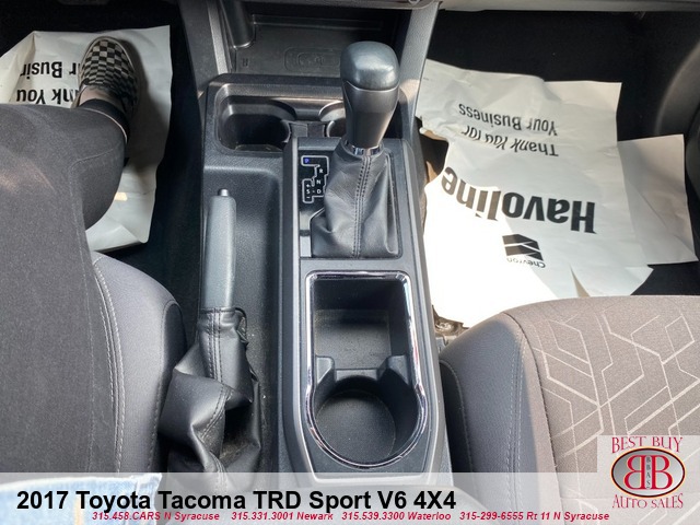 2017 Toyota Tacoma TRD Sport V6 Double Cab 4X4