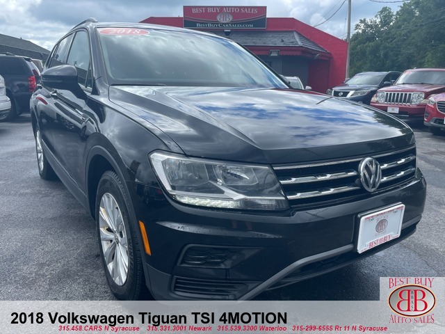 2018 Volkswagen Tiguan S TSI 4Motion 