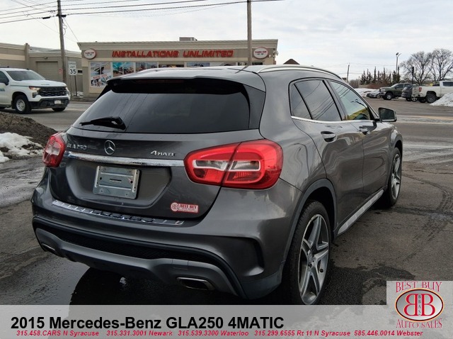 2015 Mercedes-Benz GLA-Class GLA250 4MATIC