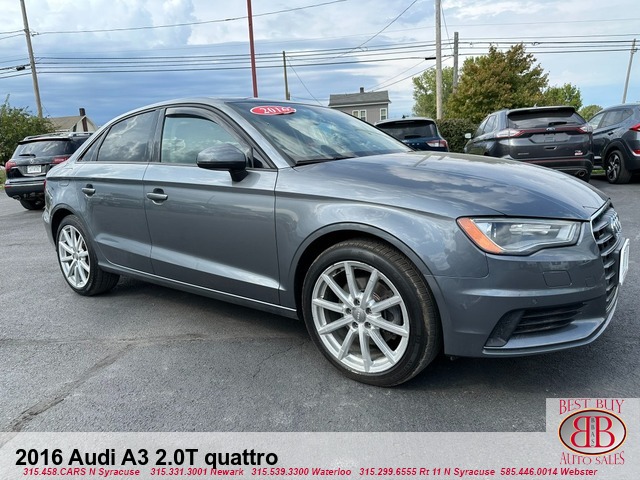 2016 Audi A3 2.0T Premium quattro