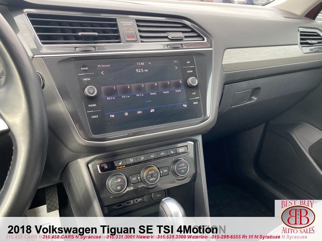 2018 Volkswagen Tiguan SE TSI 4Motion