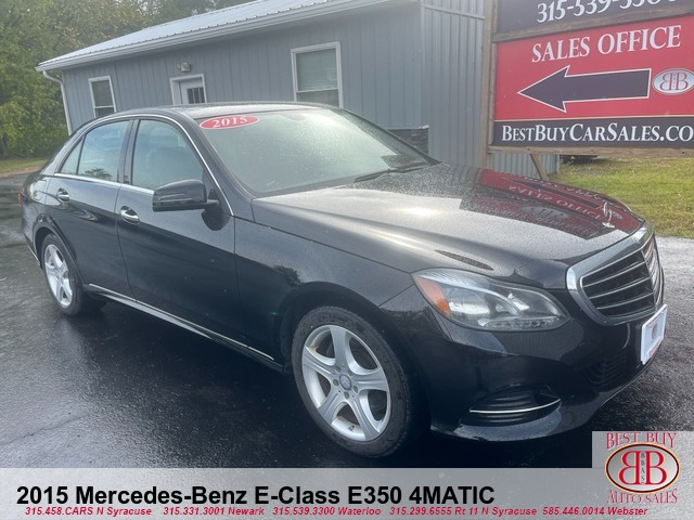 2015 Mercedes-Benz E-Class E350 Sport 4MATIC Sedan