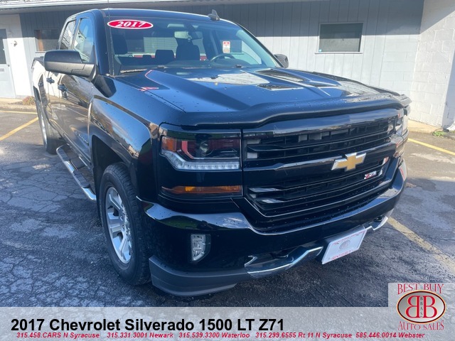 2017 Chevrolet Silverado 1500 LT Z71 4X4 Double Cab 