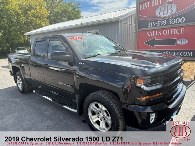 2019 Chevrolet Silverado 1500 LD Z71 4X4 Double Cab 