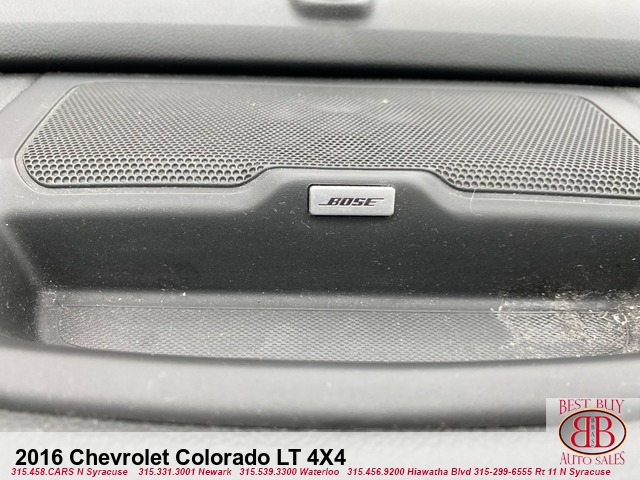 2016 Chevrolet Colorado LT 4X4 Crew Cab 