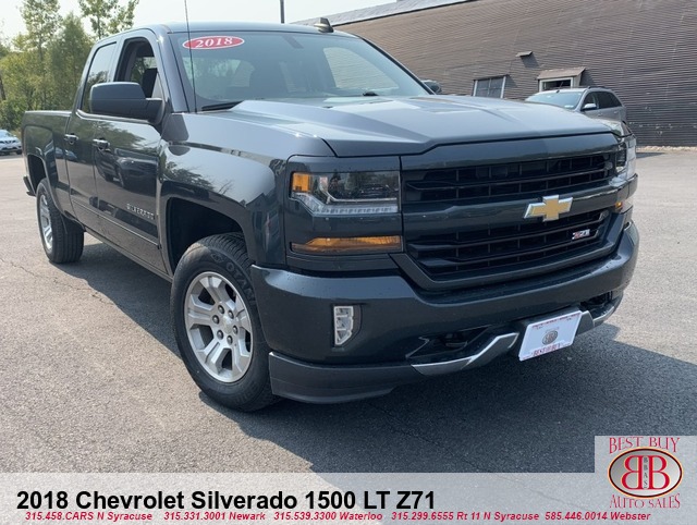 2018 Chevrolet Silverado 1500 LT Z71 4X4 Double Cab