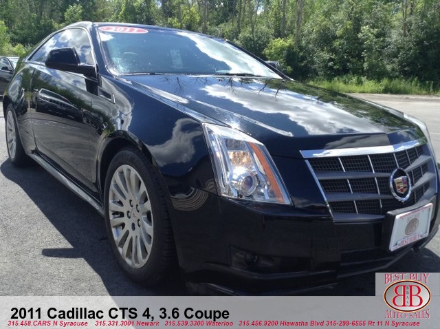 2011 Cadillac CTS 4, 3.6 Premium Coupe with Navigation