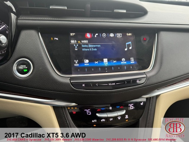 2017 Cadillac XT5 3.6 AWD