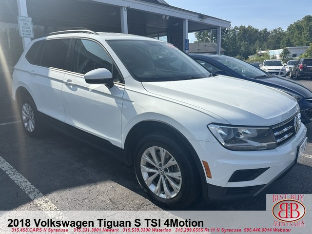 2018 Volkswagen Tiguan S TSI 4Motion