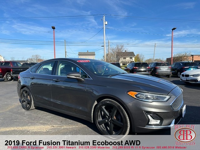 2019 Ford Fusion Titanium Ecoboost AWD