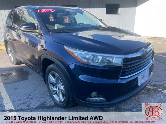 2015 Toyota Highlander Limited AWD