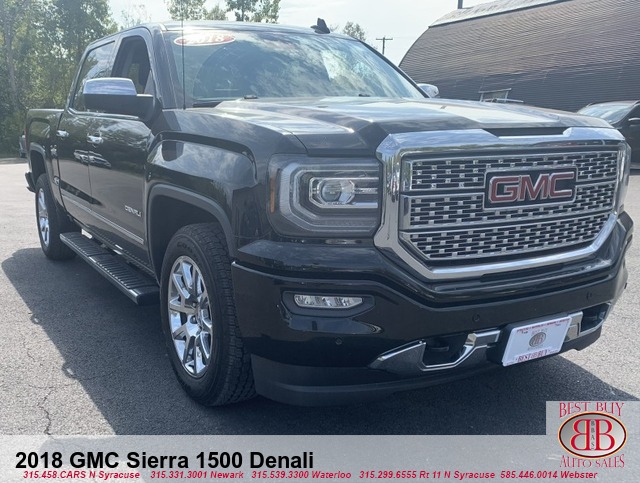 2018 GMC Sierra 1500 Denali 4X4 Crew Cab 