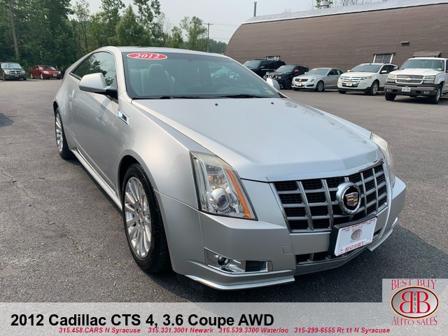 2012 Cadillac CTS 4, 3.6 Performance Coupe AWD