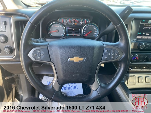 2016 Chevrolet Silverado 1500 LT Z71 4X4 Crew Cab 