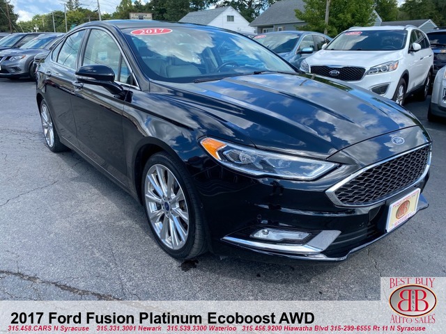 2017 Ford Fusion Platinum Ecoboost AWD