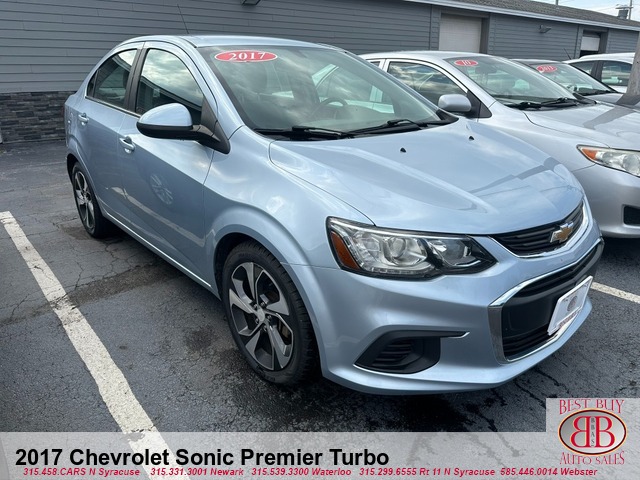 2017 Chevrolet Sonic Premier Turbo Sedan