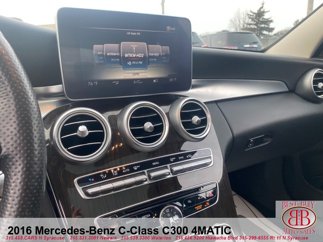 2016 Mercedes-Benz C-Class C300 4MATIC