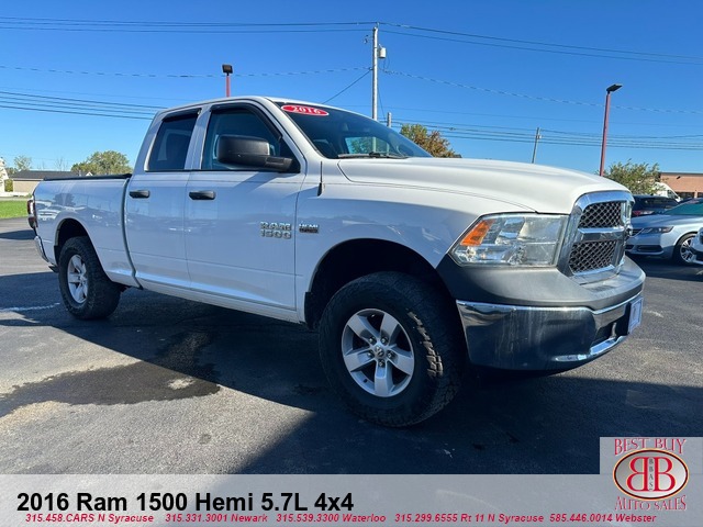 2016 RAM 1500 Hemi 5.7L 4X4 Quad Cab INCOMING