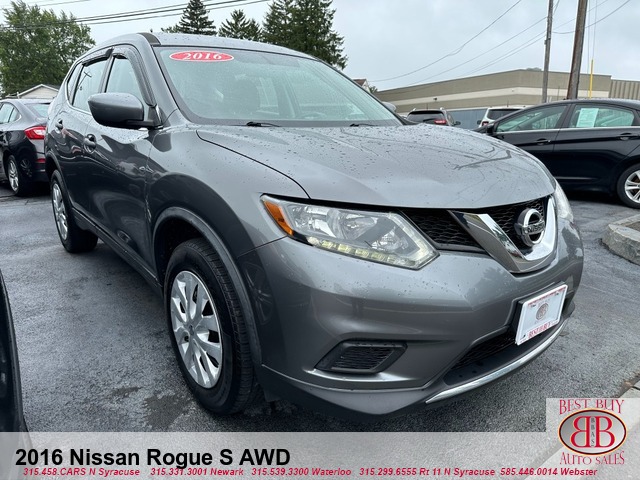 2016 Nissan Rogue S AWD