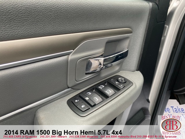 2014 RAM 1500 Big Horn Hemi 5.7L Quad Cab 4WD