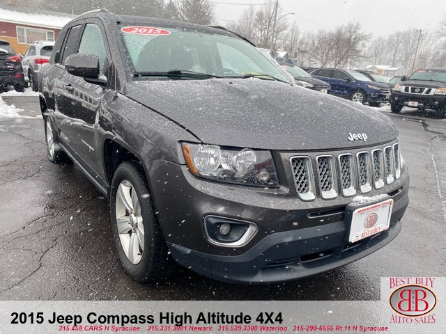 2015 Jeep Compass High Altitude 4X4