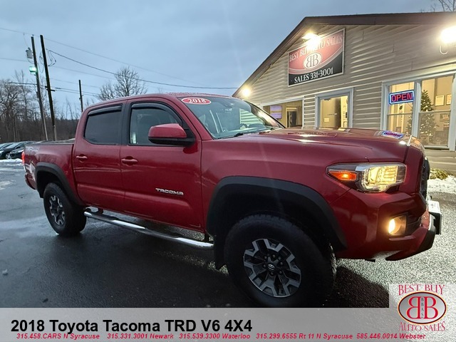 2018 Toyota Tacoma TRD V6 4X4 Double Cab