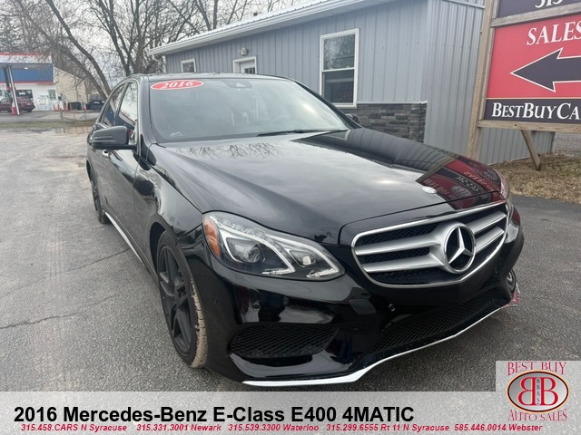 2016 Mercedes-Benz E-Class E400 4MATIC