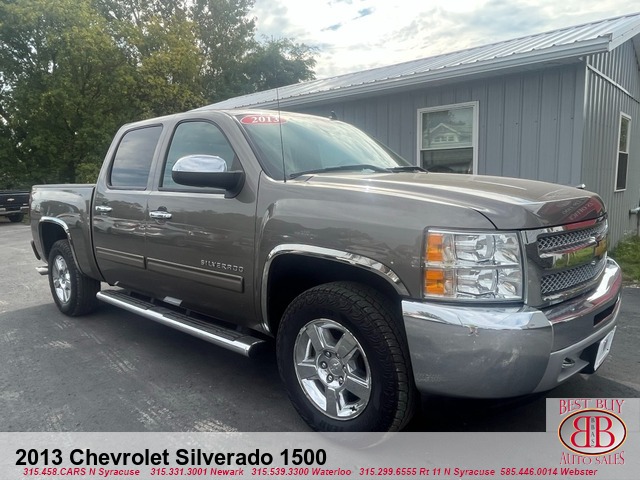 2013 Chevrolet Silverado 1500 4X4 Crew Cab 