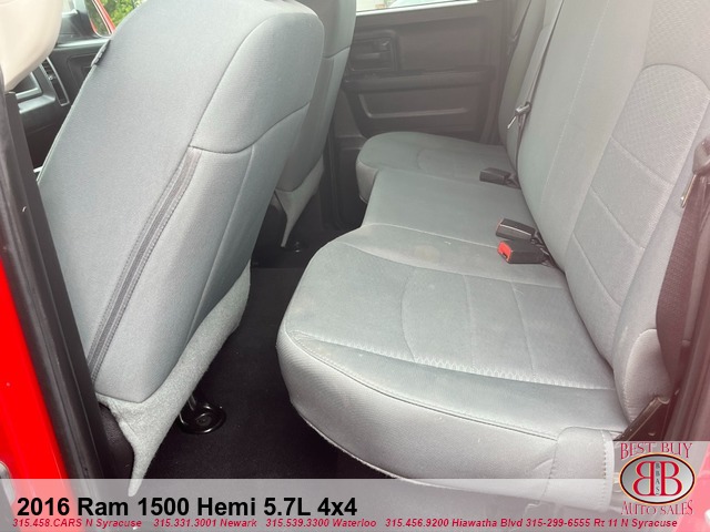 2016 RAM 1500 Tradesman Hemi 5.7L Quad Cab  4x4