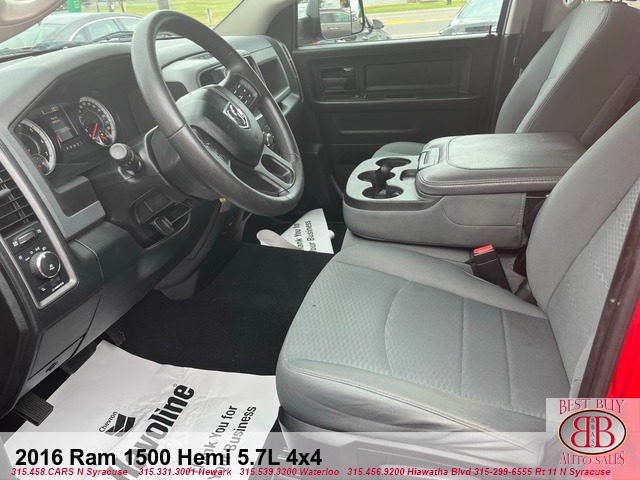 2016 RAM 1500 Tradesman Hemi 5.7L Quad Cab  4x4