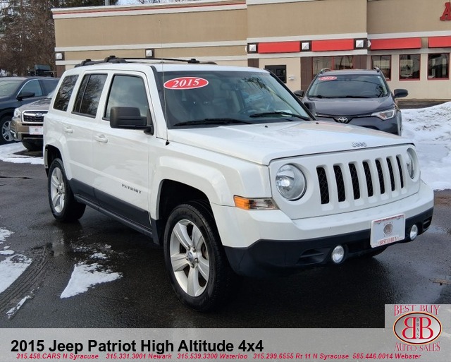 2015 Jeep Patriot High Altitude 4X4 INCOMING