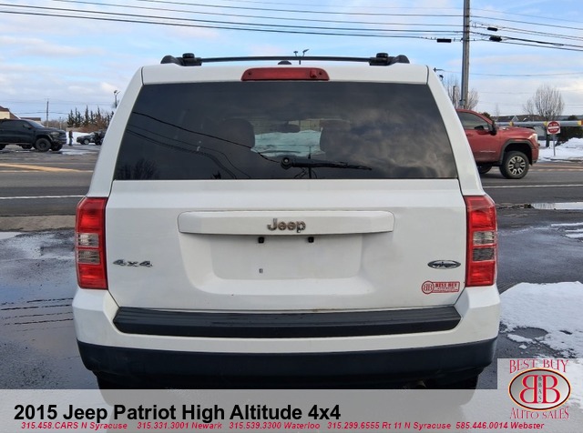 2015 Jeep Patriot High Altitude 4X4 INCOMING