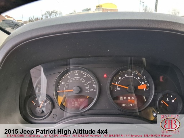 2015 Jeep Patriot High Altitude 4X4 INCOMING