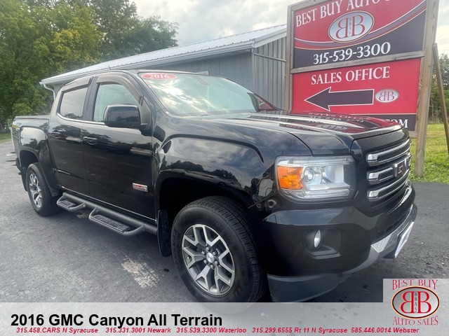 2016 GMC Canyon All Terrain 4X4 Crew Cab 