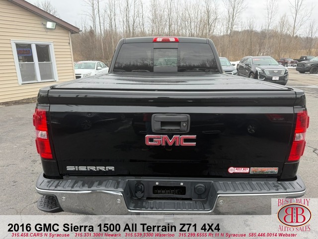 2016 GMC Sierra 1500 All Terrain Z71 4X4 Double Cab