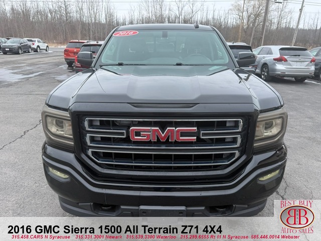 2016 GMC Sierra 1500 All Terrain Z71 4X4 Double Cab