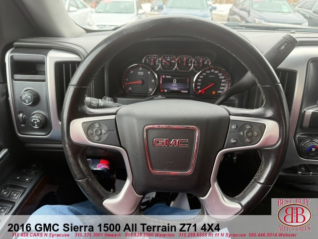 2016 GMC Sierra 1500 All Terrain Z71 4X4 Double Cab