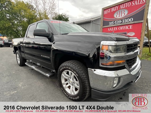 2016 Chevrolet Silverado 1500 LT 4X4 Double Cab 