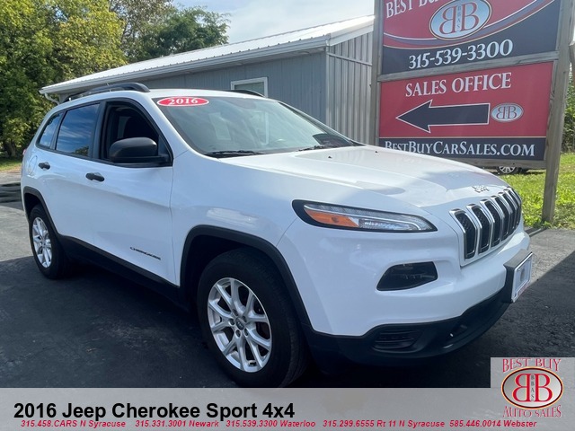 2016 Jeep Cherokee Sport 4X4