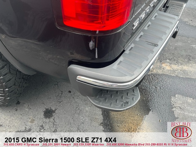 2015 GMC Sierra 1500 SLE Z71 Double Cab 4X4