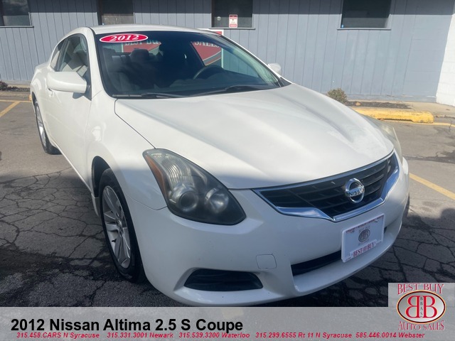 2012 Nissan Altima 2.5 S Coupe