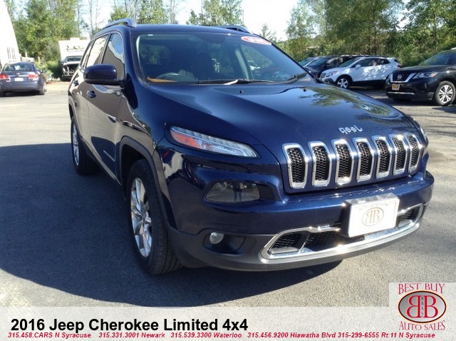 2016 Jeep Cherokee Limited 4X4