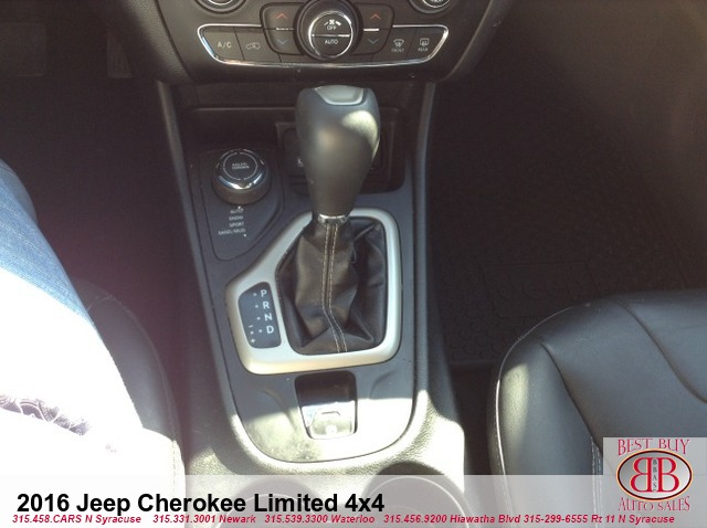 2016 Jeep Cherokee Limited 4X4