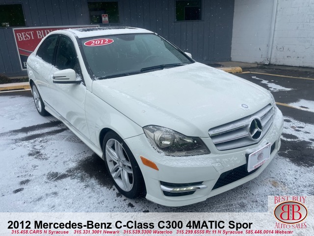 2012 Mercedes-Benz C-Class C300 4MATIC