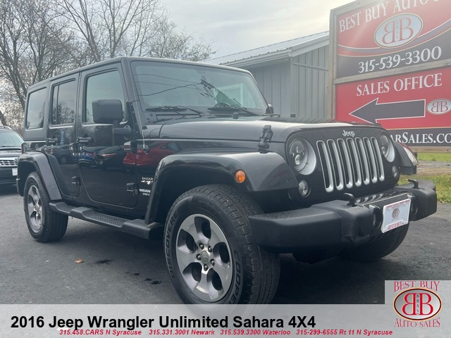 2016 Jeep Wrangler Unlimited Sahara 4X4