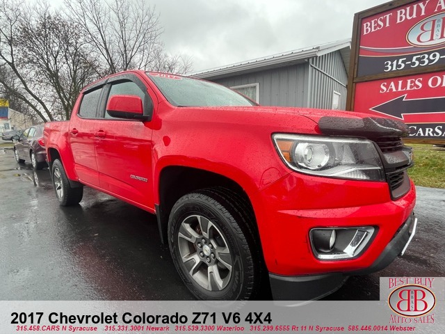 2017 Chevrolet Colorado V6 Z71 4X4 Crew Cab Long Box